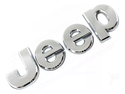Emblema Jeep Capo Metalico Rubricon Cherokee Renegade