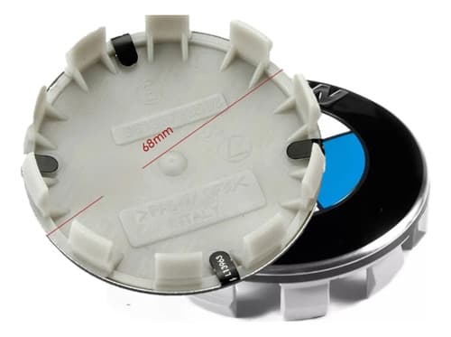 Centro Rin Bmw Tapa Emblema 68mm Copa 1pieza X1